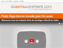Tablet Screenshot of dusensautrement.com